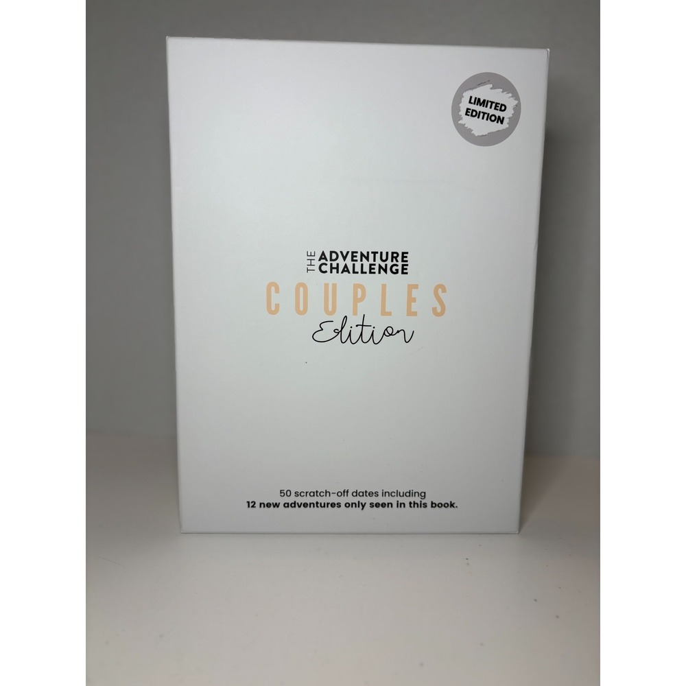 The Adventure Challenge Game Couples Limited Edition Dating 50‎ Scratch-off NEW